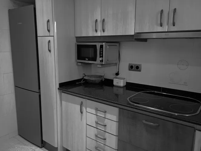 Foto de cocina en un piso en alquiler